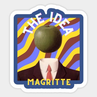 Magritte's The Idea Sticker